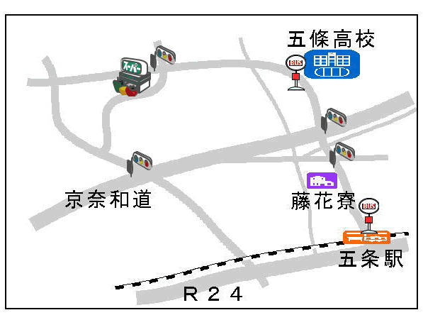 学校周辺拡大図