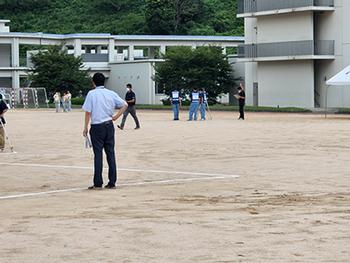 競技中の様子