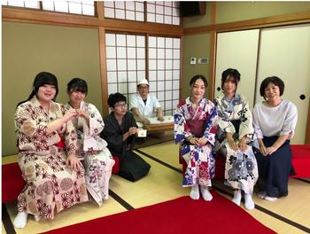 文化祭茶道の写真１